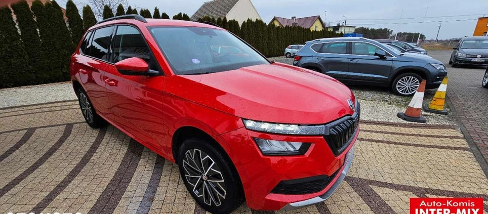 Skoda Kamiq cena 75500 przebieg: 22000, rok produkcji 2021 z Szlichtyngowa małe 121